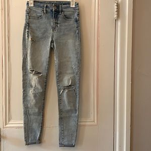 American eagle ripped jeans. Size 2